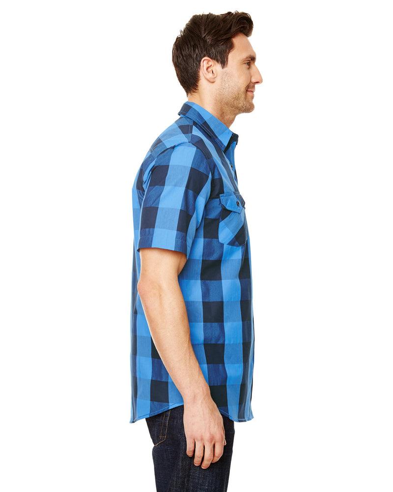 Burnside Mens Buffalo Plaid Woven Shirt