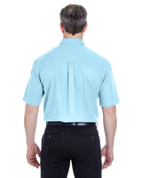 UltraClub Adult Short-Sleeve Whisper Twill UltraClub