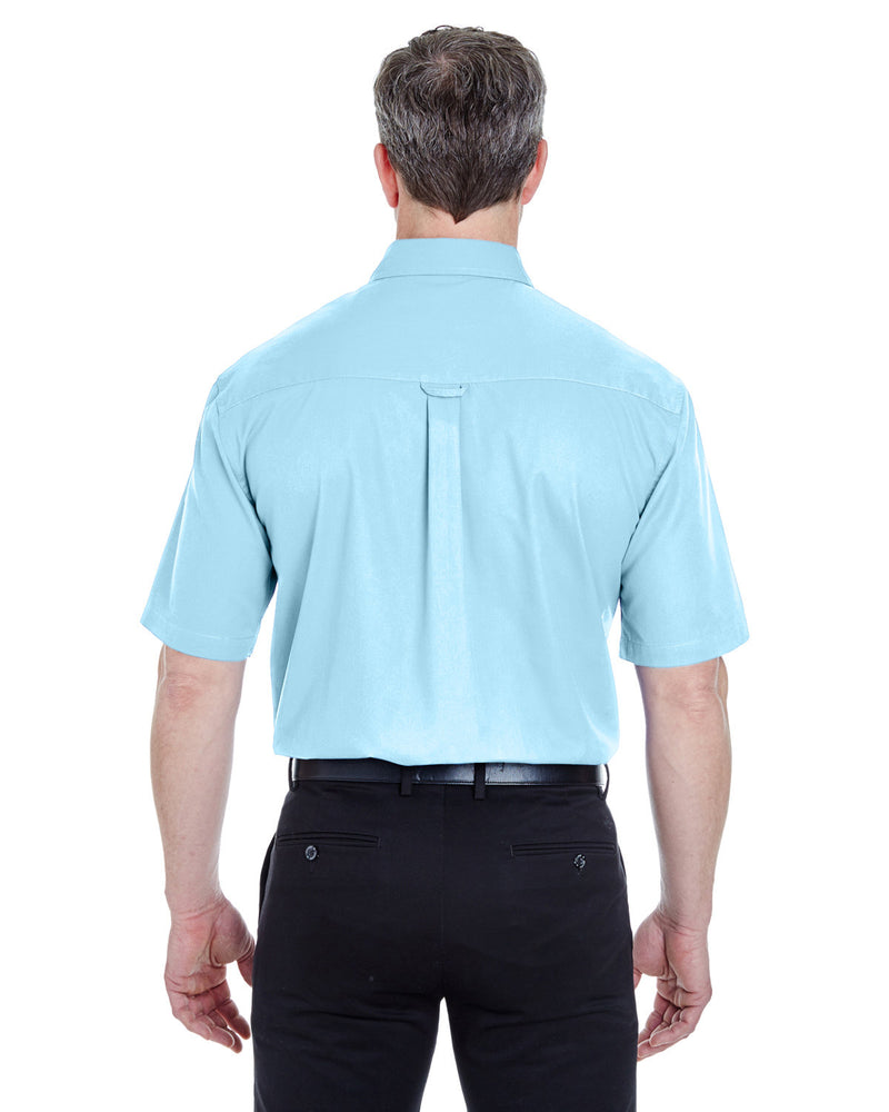 UltraClub Adult Short-Sleeve Whisper Twill