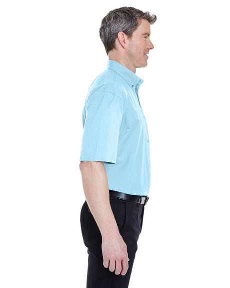UltraClub Adult Short-Sleeve Whisper Twill UltraClub