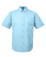 UltraClub Adult Short-Sleeve Whisper Twill UltraClub