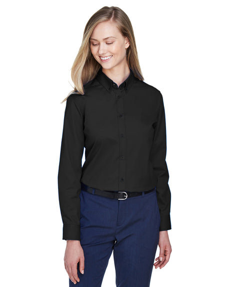 CORE365 Ladies' Operate Long-Sleeve Twill Shirt CORE365