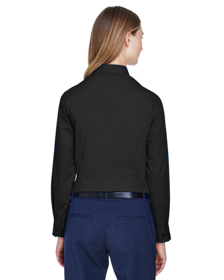 CORE365 Ladies' Operate Long-Sleeve Twill Shirt CORE365