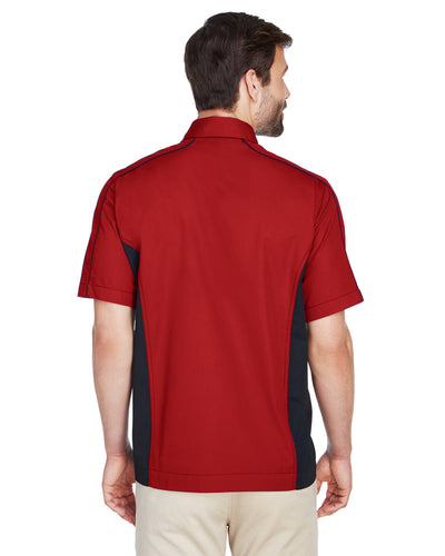 North End Men's Fuse Colorblock Twill Shirt