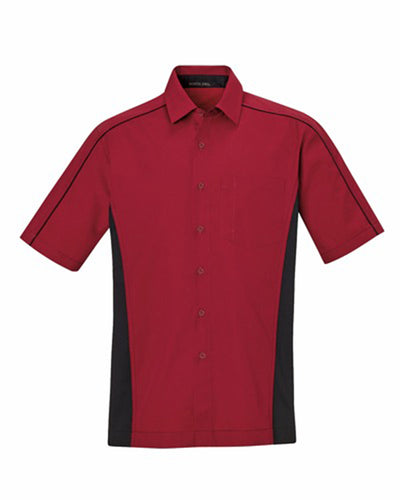 North End Men's Fuse Colorblock Twill Shirt