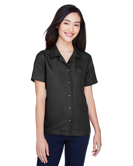 UltraClub Ladies' Cabana Breeze Camp Shirt UltraClub