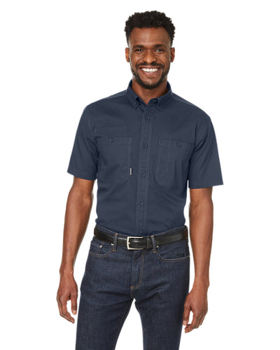 Dri Duck Men's Craftsman Ripstop Short-Sleeve Woven Shirt