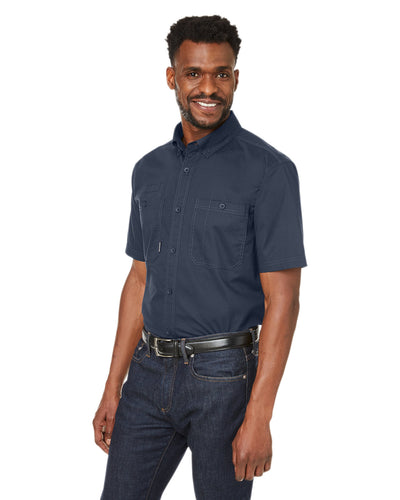 Dri Duck Men's Craftsman Ripstop Short-Sleeve Woven Shirt