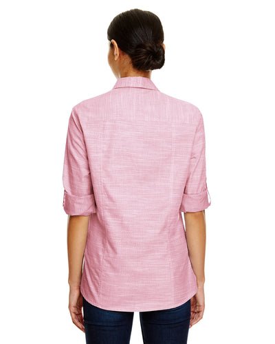 Burnside Ladies Texture Woven Shirt