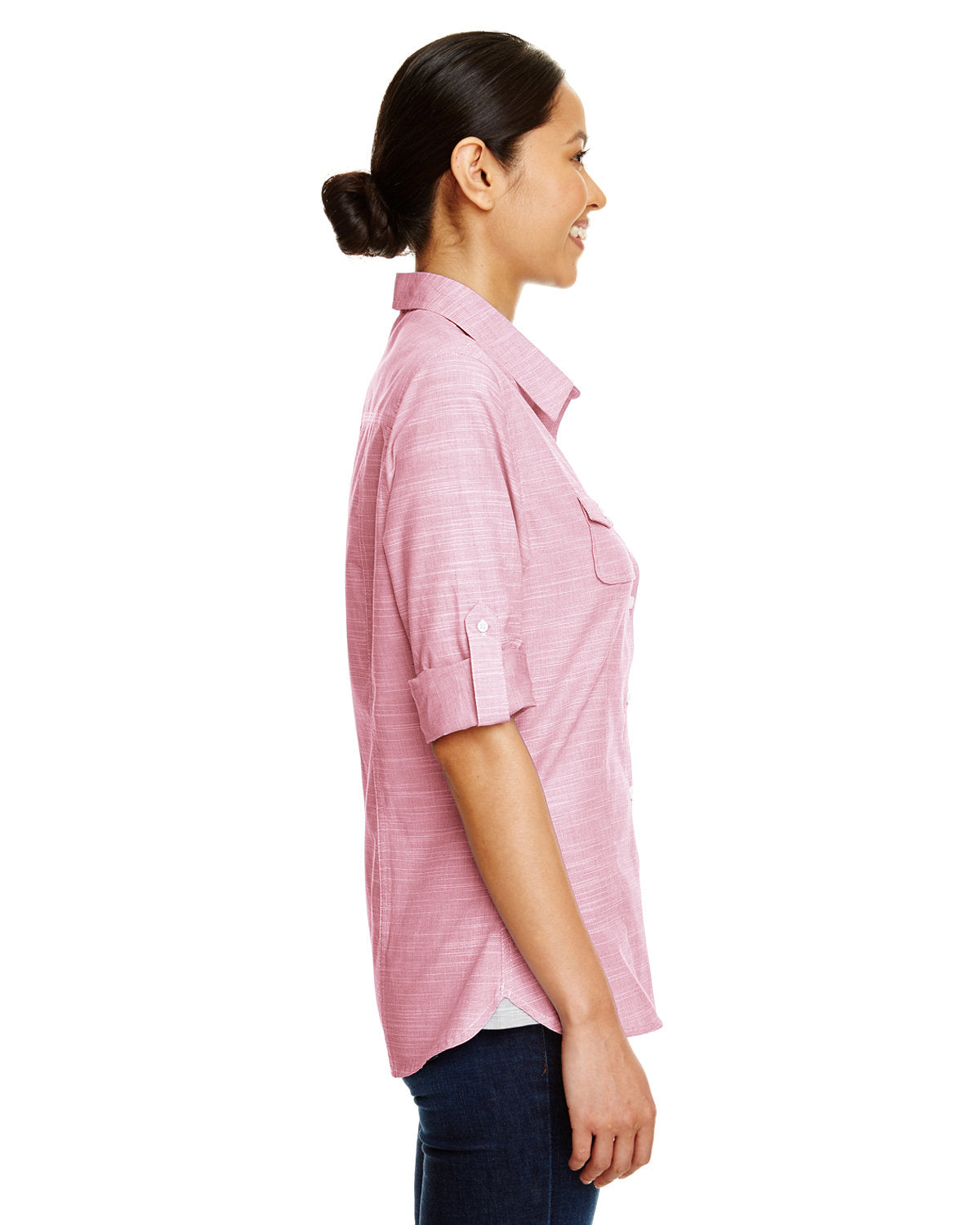 Burnside Ladies Texture Woven Shirt Burnside