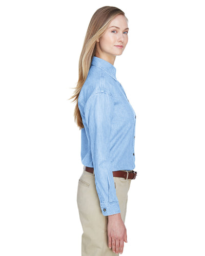 UltraClub Ladies' Cypress Denim