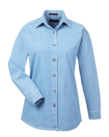 UltraClub Ladies' Cypress Denim UltraClub
