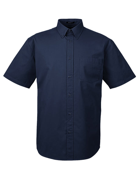 UltraClub Adult Short-Sleeve Whisper Twill UltraClub