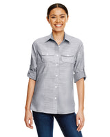 Burnside Ladies Texture Woven Shirt Burnside