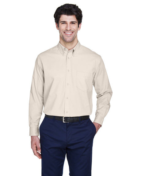 UltraClub Men's Whisper Twill UltraClub