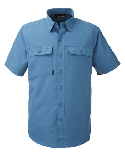 Dri Duck Men's Crossroad Dobby Short-Sleeve Woven Shirt