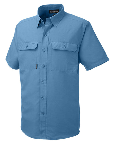 Dri Duck Men's Crossroad Dobby Short-Sleeve Woven Shirt