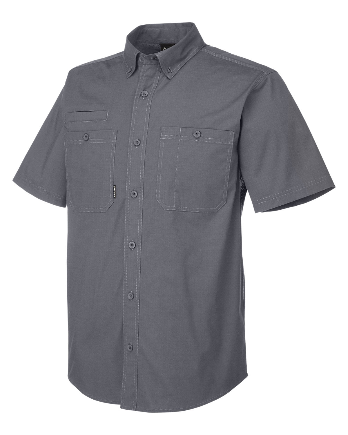 Dri Duck Men's Craftsman Ripstop Short-Sleeve Woven Shirt DRI DUCK