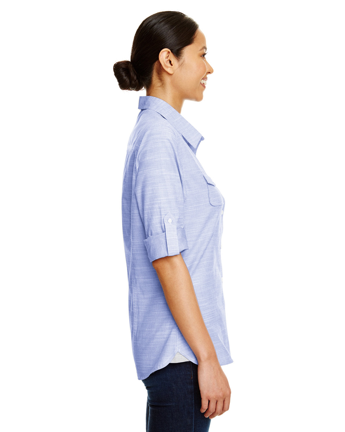 Burnside Ladies Texture Woven Shirt Burnside