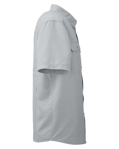 Dri Duck Men's Crossroad Dobby Short-Sleeve Woven Shirt