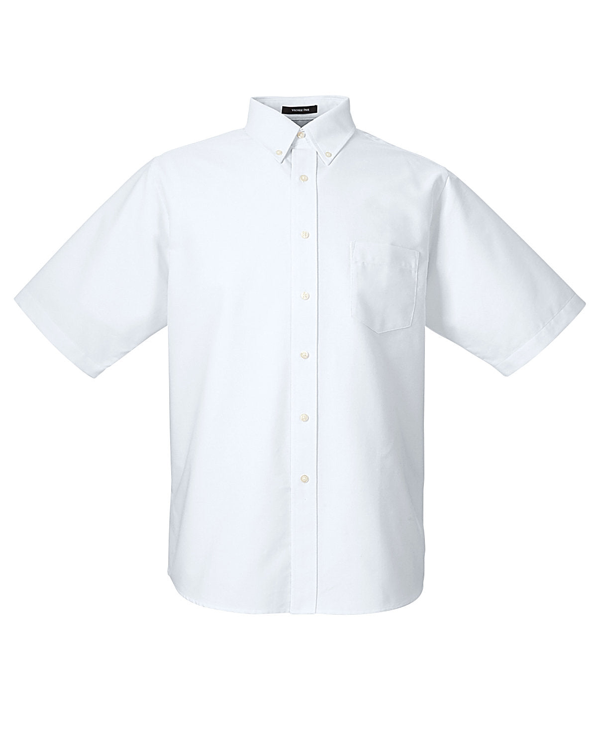UltraClub Men's Tall Classic Wrinkle-Resistant Short-Sleeve Oxford UltraClub