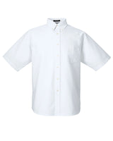 UltraClub Men's Tall Classic Wrinkle-Resistant Short-Sleeve Oxford UltraClub