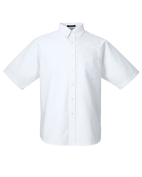 UltraClub Men's Tall Classic Wrinkle-Resistant Short-Sleeve Oxford UltraClub