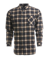 Burnside Men's Open Pocket Long Sleeve Flannel Shirt Mens Apparel Shirts & Tops