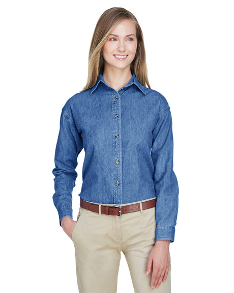 UltraClub Ladies' Cypress Denim UltraClub