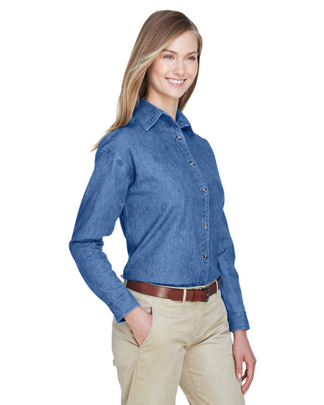 UltraClub Ladies' Cypress Denim UltraClub