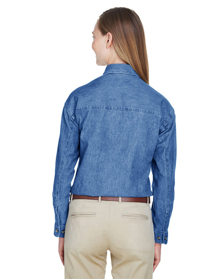 UltraClub Ladies' Cypress Denim UltraClub