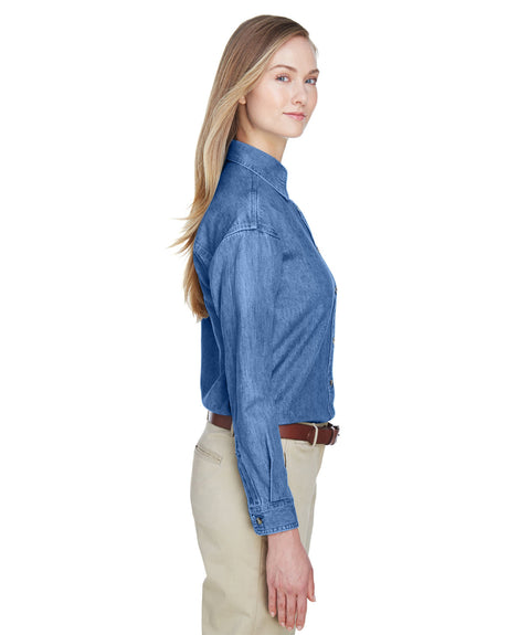 UltraClub Ladies' Cypress Denim UltraClub