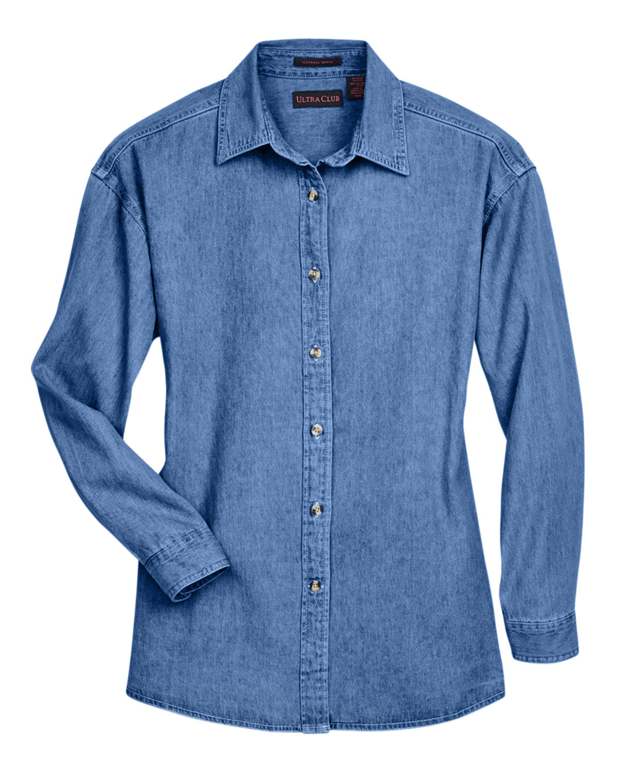 UltraClub Ladies' Cypress Denim UltraClub