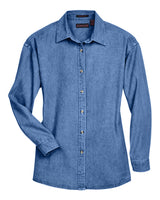 UltraClub Ladies' Cypress Denim UltraClub