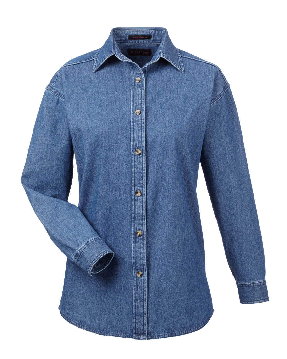 UltraClub Ladies' Cypress Denim UltraClub