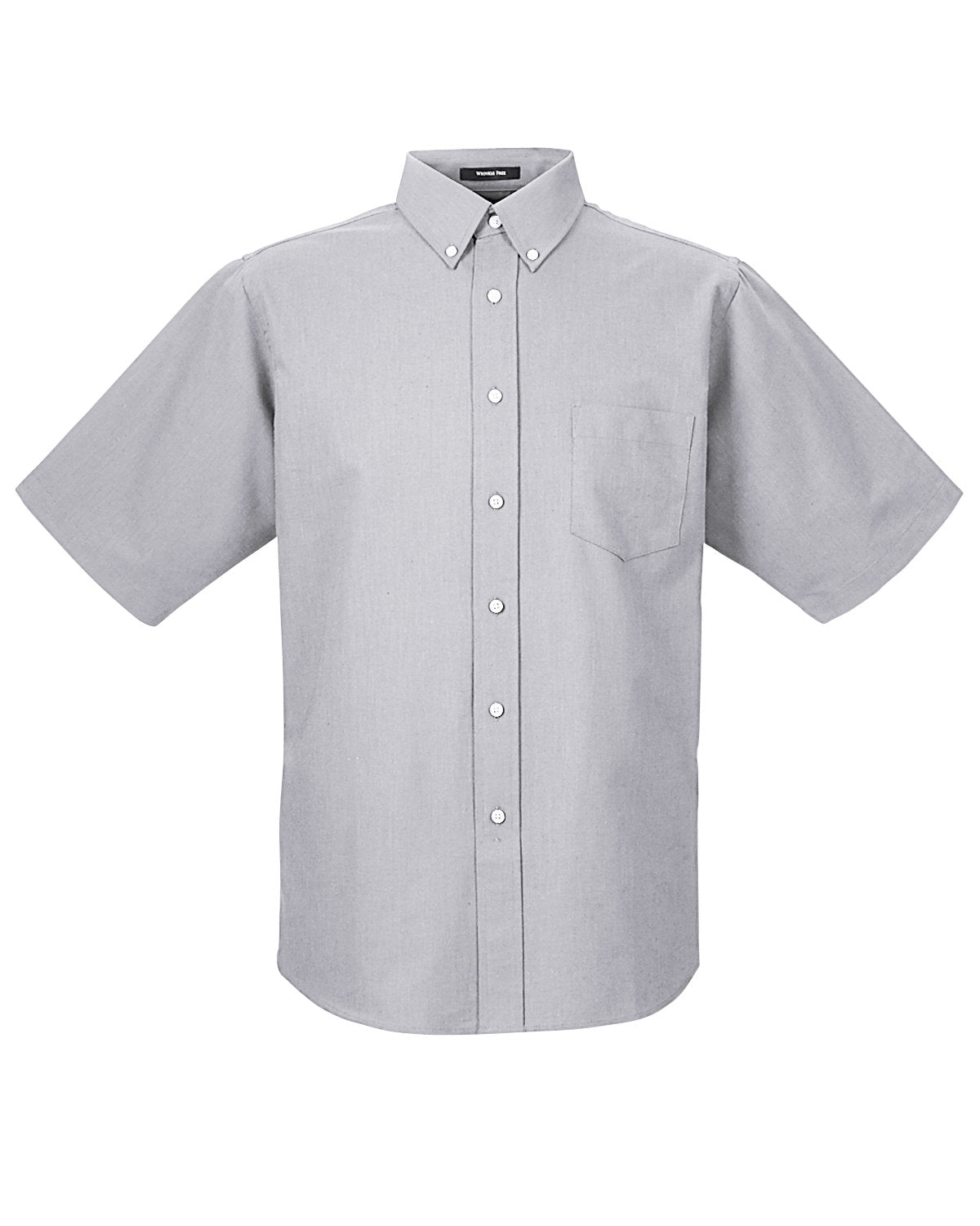 UltraClub Men's Tall Classic Wrinkle-Resistant Short-Sleeve Oxford UltraClub