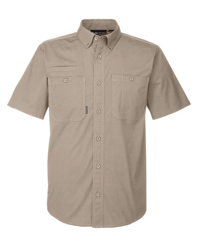 Dri Duck Men's Craftsman Ripstop Short-Sleeve Woven Shirt