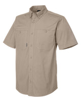 Dri Duck Men's Craftsman Ripstop Short-Sleeve Woven Shirt DRI DUCK