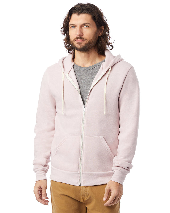 Alternative Men's Rocky Eco-Fleece Zip Hoodie Alternative Apparel