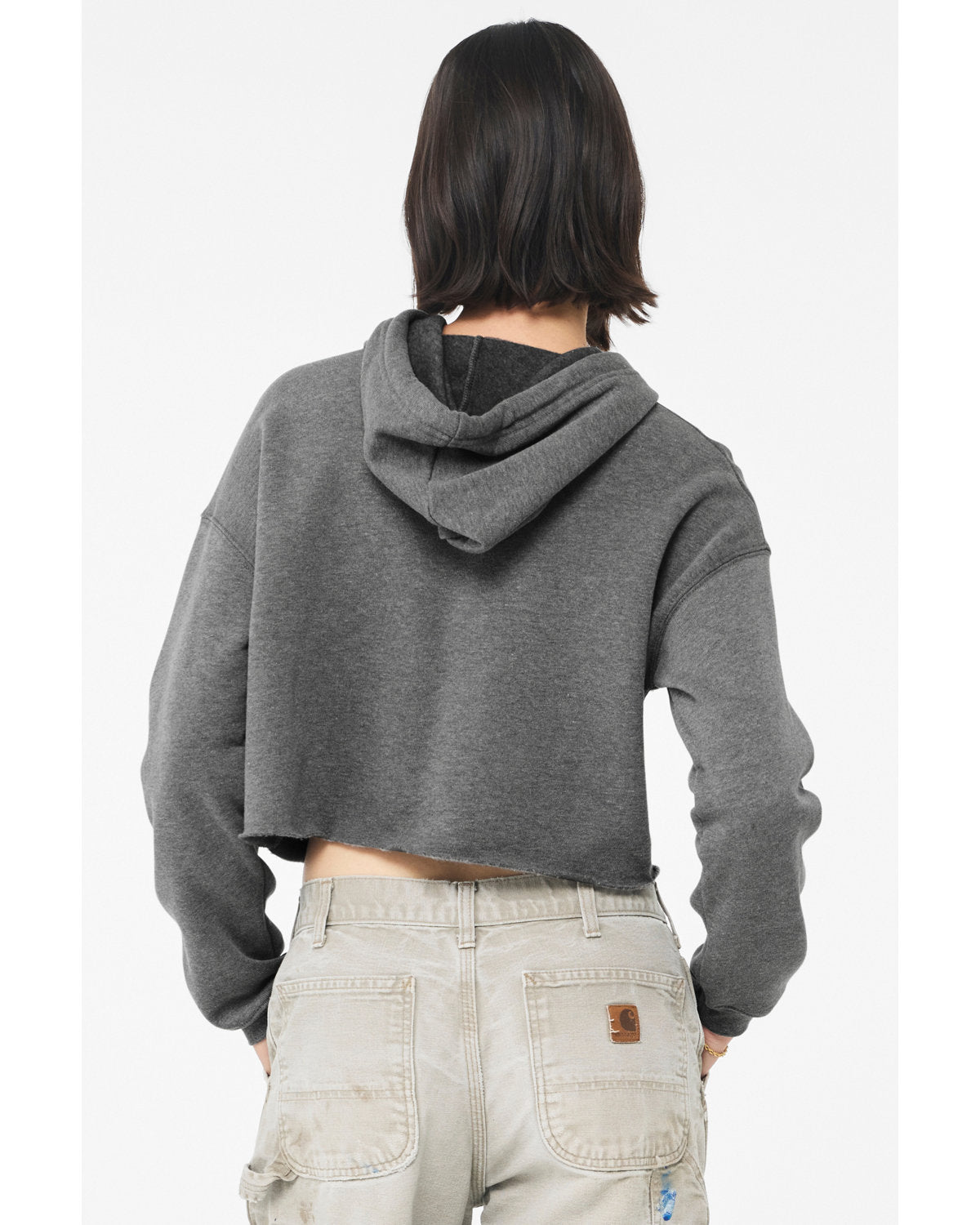 BELLA + CANVAS Women's Crop Fleece Hoodie