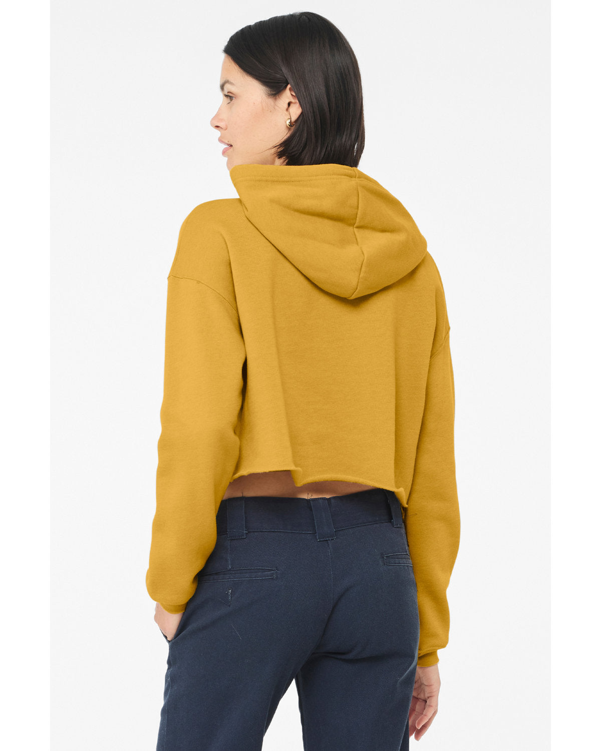 BELLA + CANVAS Women's Crop Fleece Hoodie