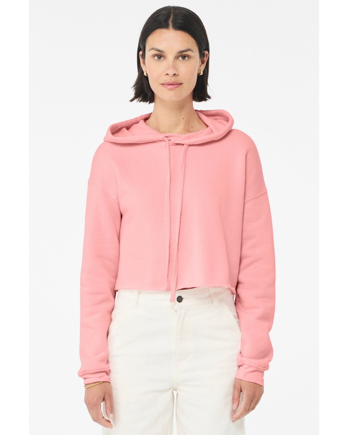 BELLA + CANVAS Women's Crop Fleece Hoodie