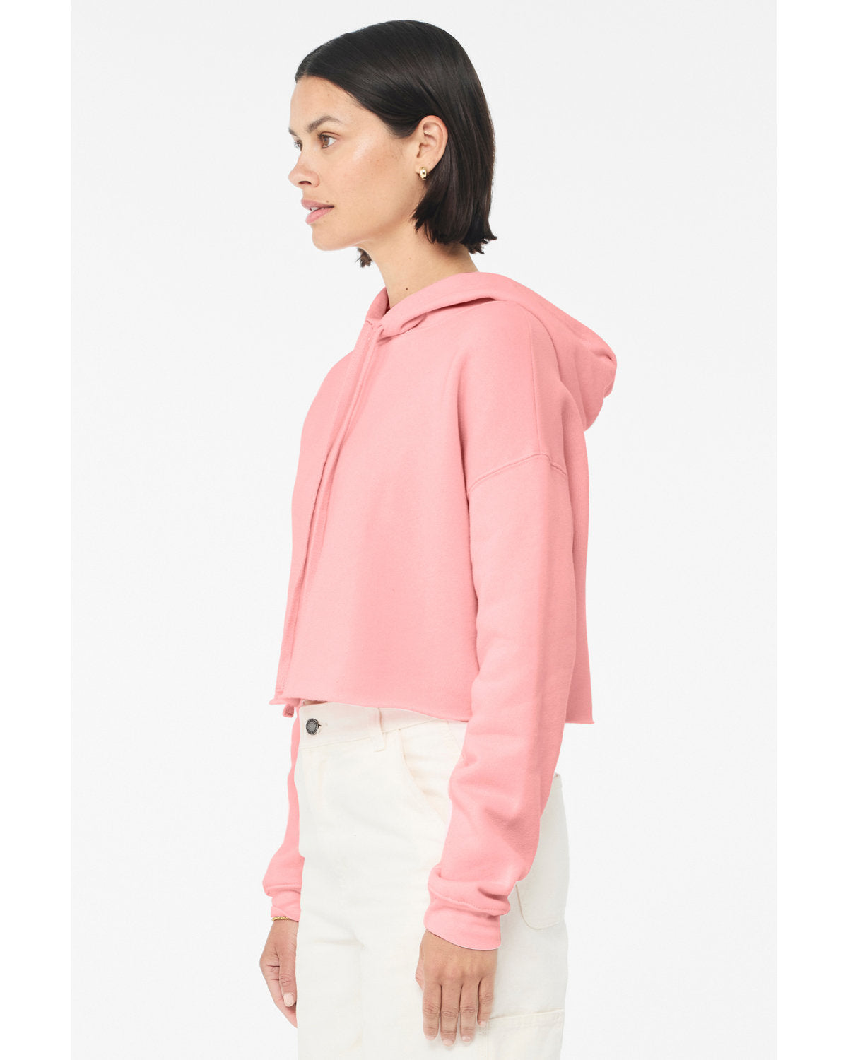 BELLA + CANVAS Women's Crop Fleece Hoodie