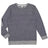 LAT Adult Harborside Melange French Terry Crewneck with Elbow Patches LAT