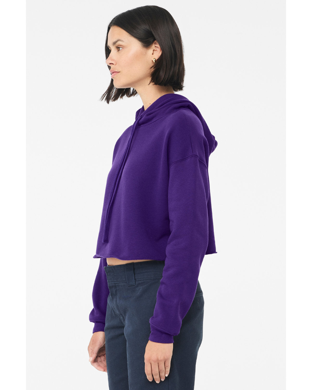 BELLA + CANVAS Women's Crop Fleece Hoodie
