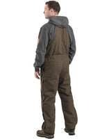 Berne Men's Heartland Insulated Washed Duck Bib Overall Berne