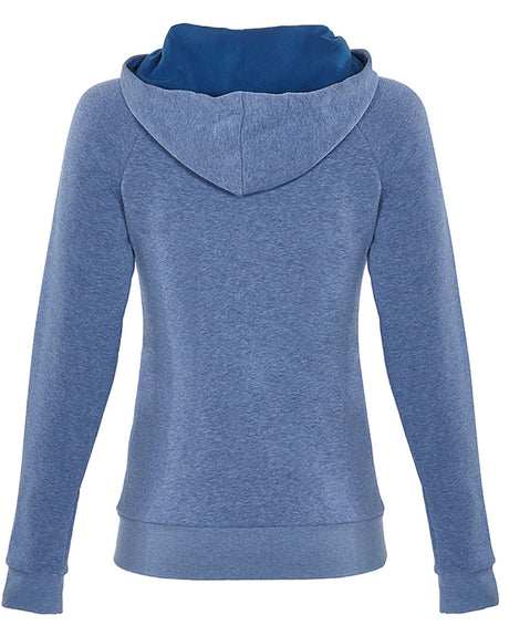 Next Level Apparel Ladies' PCH Raglan Zip Hoodie Next Level Apparel