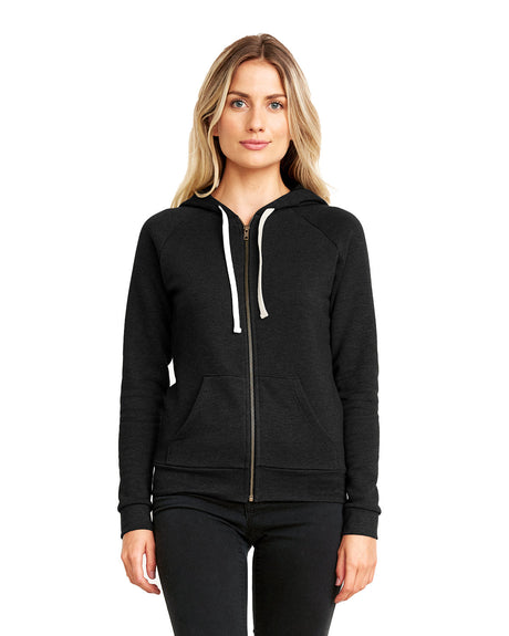 Next Level Apparel Ladies' PCH Raglan Zip Hoodie Next Level Apparel