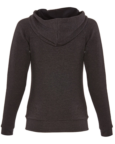 Next Level Apparel Ladies' PCH Raglan Zip Hoodie Next Level Apparel