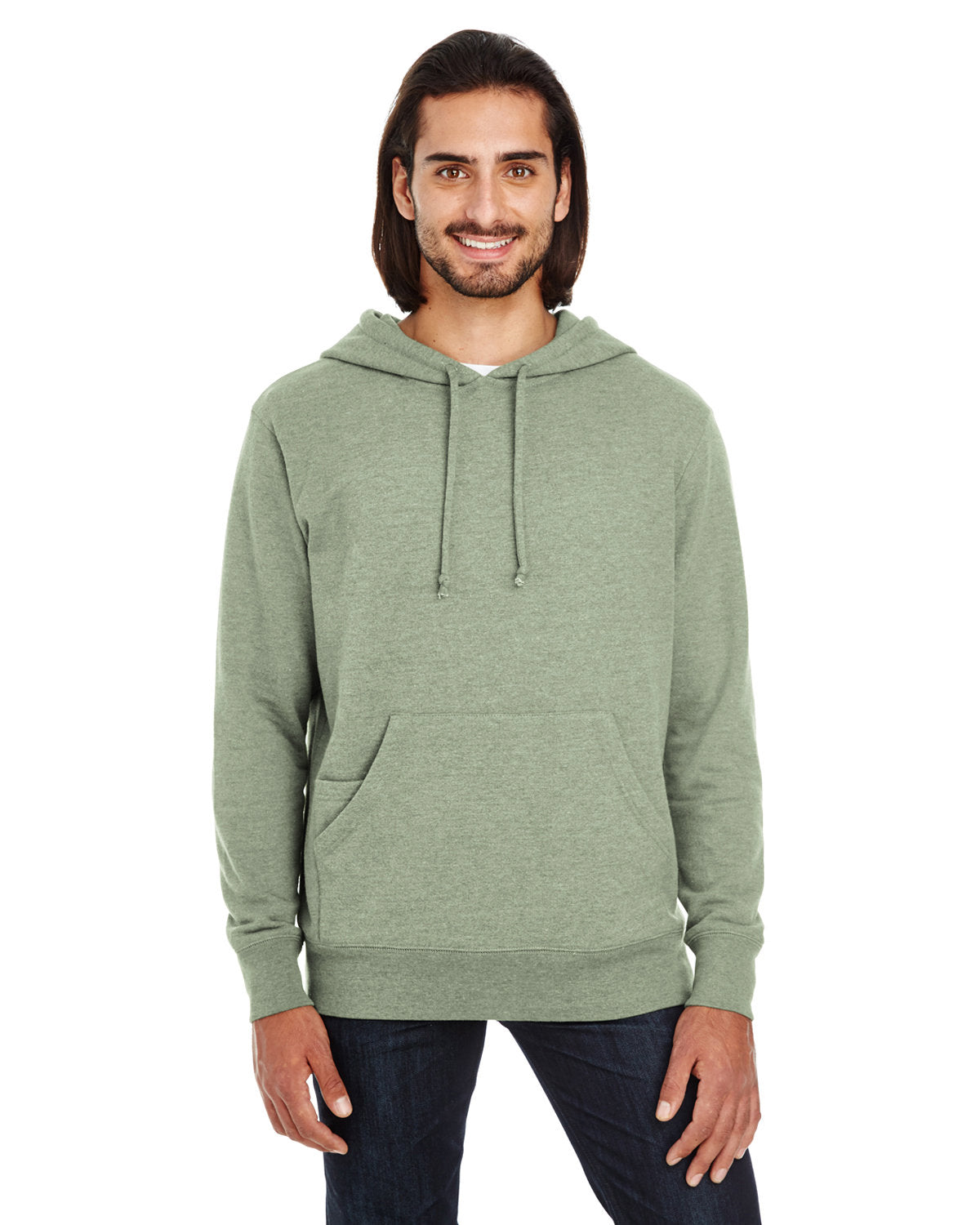 Threadfast Apparel Unisex Triblend French Terry Hoodie Threadfast Apparel